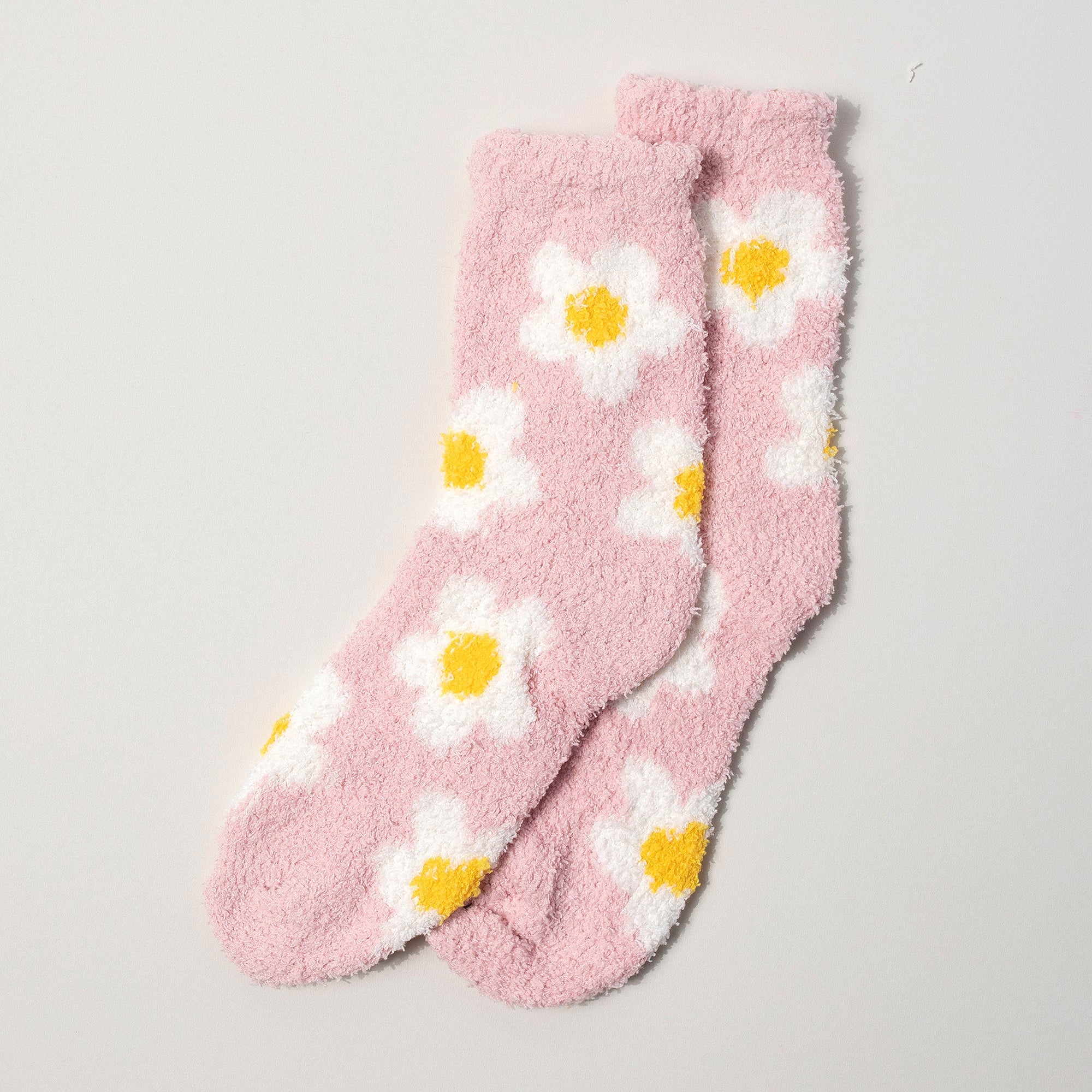 12 Assorted Floral Print Sleep Socks