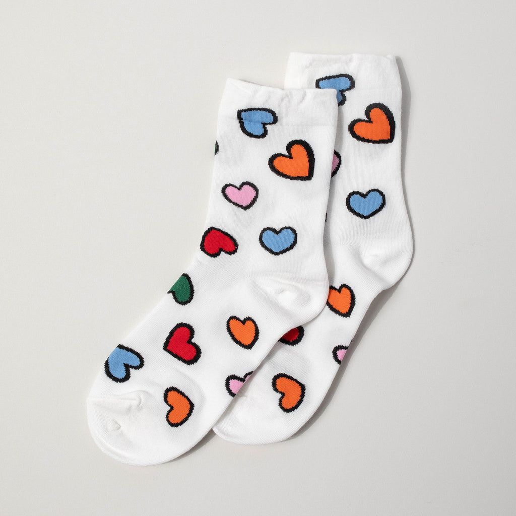 Heart Pattern Socks