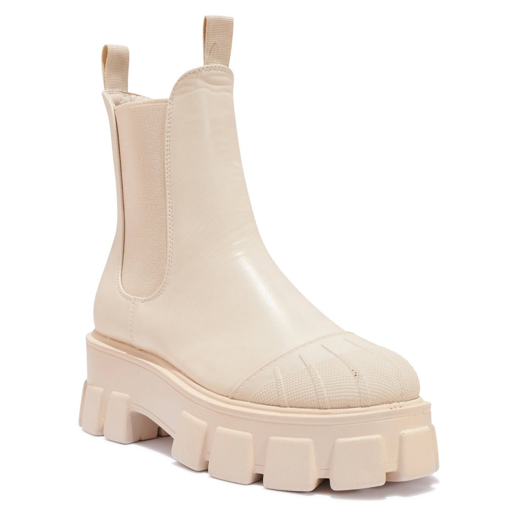 CHAMP2 - EXTREME CHUNKY CLEATED SOLE ANKLE BOOT